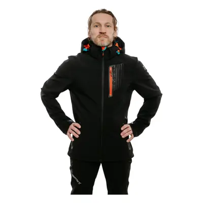 Férfi túra softshell kabát EVERETT SoftX jacket M black