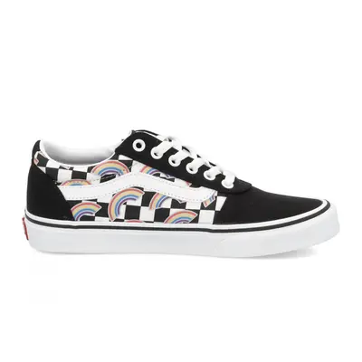 Női szabadidős lábbelik VANS WM Ward Rainbow Checkerboard multi white