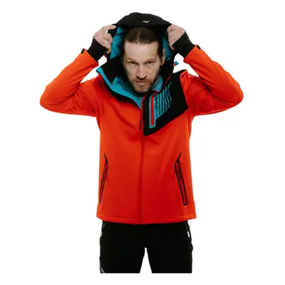 Férfi túra softshell kabát EVERETT SoftX jacket M red