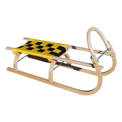 Szánkó SULOV Sledge - 67, yellow black: 110cm