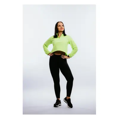 Női futópulóver 1 2 cipzárral ANTA Knit Track Top-862225702-1-SS22_Q2-Fluorescent Green