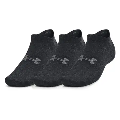 Ponožky UNDER ARMOUR UA Essential No Show 3 pack-BLK-1361459-002