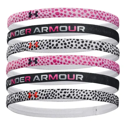 Dievčenská čelenka UNDER ARMOUR Graphic HB (6pk)-PNK