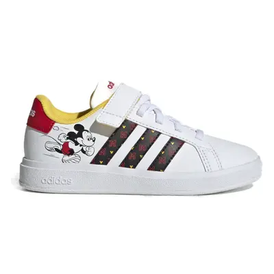 Lányok szabadidős cipők ADIDAS Grand Court Mickey cloud white core black better scarlet