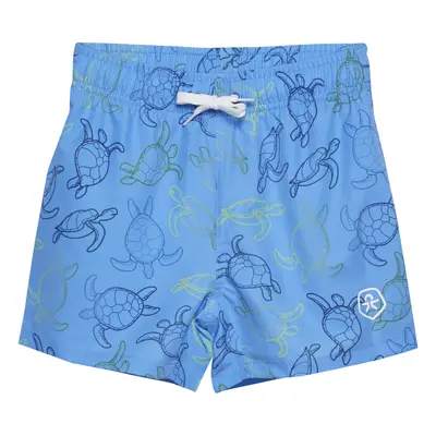 COLOR KIDS-Swim Shorts - AOP, coronet blue