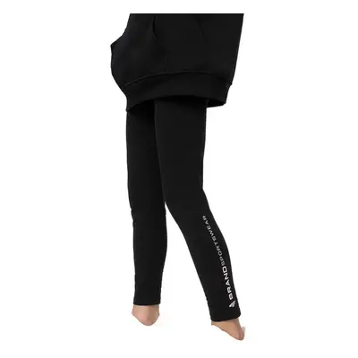 Lányok leggings 4F JUNIOR TIGHTS CAS F039-20S-DEEP BLACK