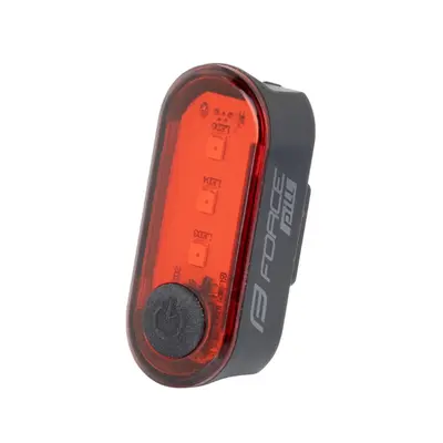 Kerékpár lámpa FORCE PILL 12 LM, 3 x LED, USB