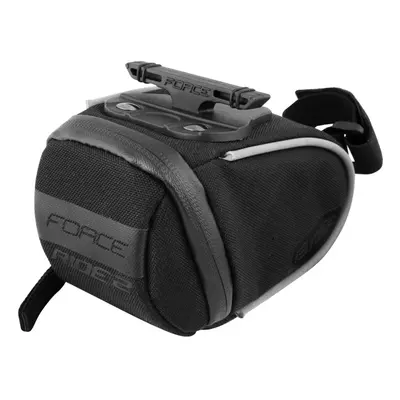 Kerékpáros táska FORCE RIDE 2 SADDLE BAG CLICK