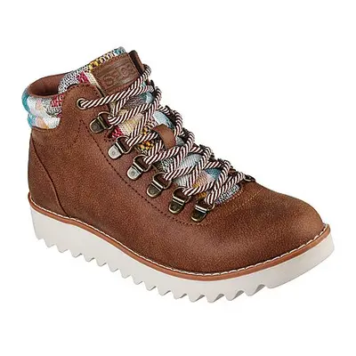 Női téli bokacsizma SKECHERS Mountain Kiss Alpha Star brown