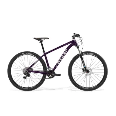 Női mountain bike AMULET 29 Night cat 2.0 SR, royal purple white, 2023