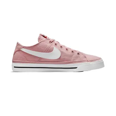 Női szabadidős lábbelik NIKE WMNS Court Legacy Canvas pink glaze black team orange white