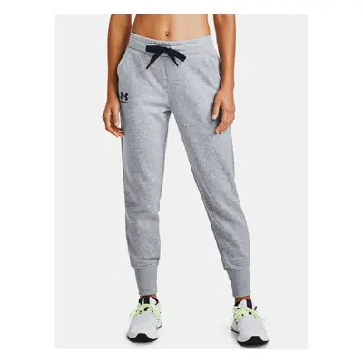 Női nadrágok UNDER ARMOUR Rival Fleece Joggers-GRY