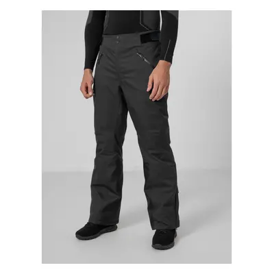 Férfi sínadrág 4F MENS SKI TROUSERS SPMN006-20S-DEEP BLACK