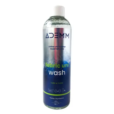 Textíliák kezelésének előkészítése ADEMM Fabric Uni Wash 250 ml CZ SK