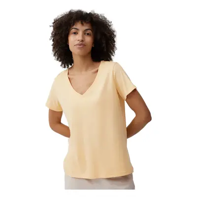 Rövid ujjú női póló 4F TSHIRT F342-73S-LIGHT LEMON