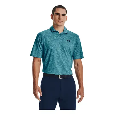 Férfi golfpóló rövid ujjal UNDER ARMOUR UA Iso-Chill Polo-BLUE