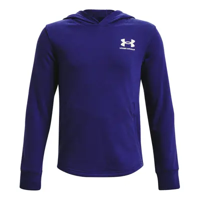 Fiú pulóver cipzárral UNDER ARMOUR UA Rival Terry Hoodie-BLU