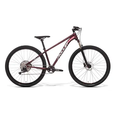 Női mountain bike AMULET 29 Night cat 6.0 SH, orient red white, 2023