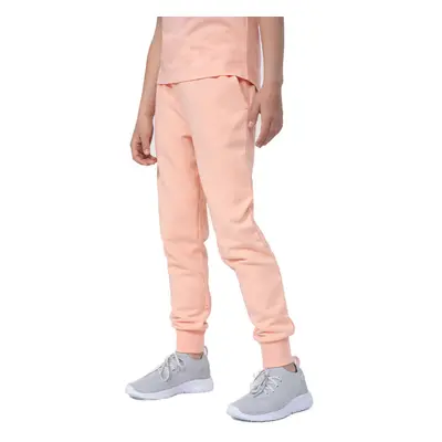 Lányok melegítőnadrágja 4F JUNIOR TROUSERS CAS F130-65S-PALE CORAL