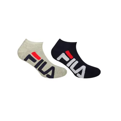 Zokni FILA F9199 INVISIBLE SOCKS 2 PACK-189 NAVY GREY