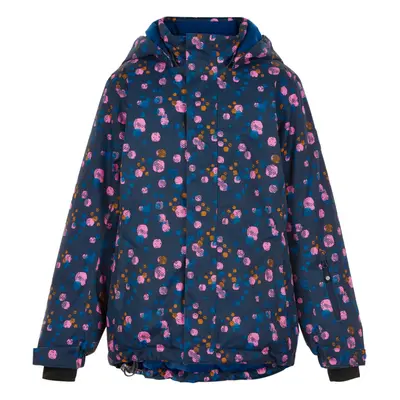 Lány sídzseki COLOR KIDS Ski jacket AOP, AF 10.000-Dress Blues