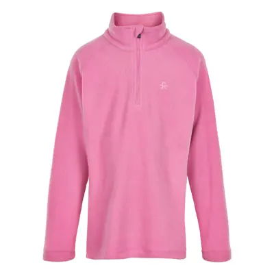 Lányok sípolár kabát COLOR KIDS Fleece pulli, Solid-Fuchsia Pink