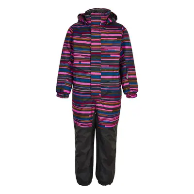 Lány téli overál COLOR KIDS Coverall AOP, AF 10.000-Fuchsia Pink