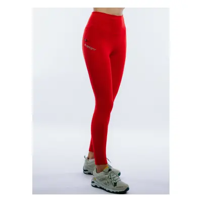 Női turista szigetelt leggings EVERETT RUNNA red