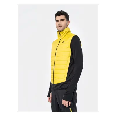 Férfi túramellény 4F MENS VEST BZM060-45S-CANARY GREEN