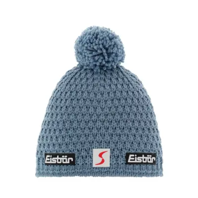 Téli sapka EISBÄR Trail Pompon MÜ SP - steel blue