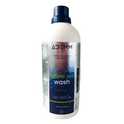 Textíliák kezelésének előkészítése ADEMM Fabric Uni Wash 1000 ml, CZ SK HU PL