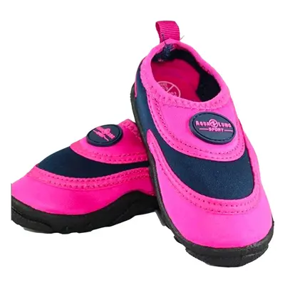 Junior vízi cipő AQUALUNG BEACHWALKER KID PNK NVB Pink