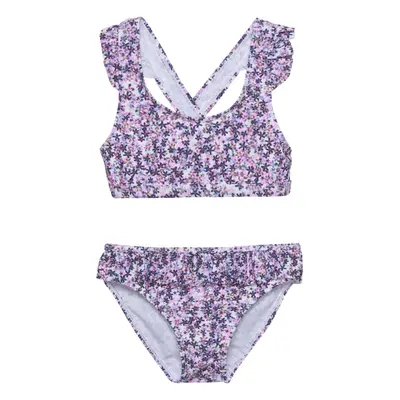 Lányok fürdőruha COLOR KIDS Bikini W. Short Skirt, lavender mist