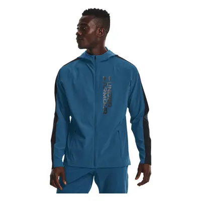 Férfi futódzseki UNDER ARMOUR UA OutRun the STORM Jacket-BLU