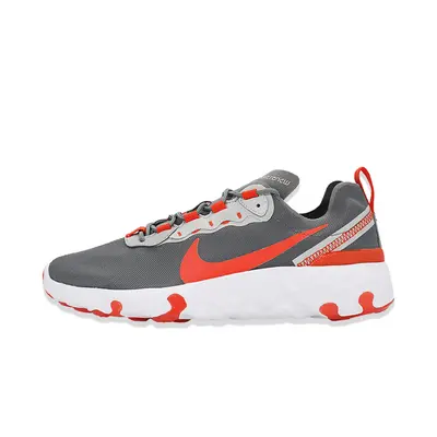 Junior szabadidős lábbelik NIKE Renew Element 55 smoke grey team orange white