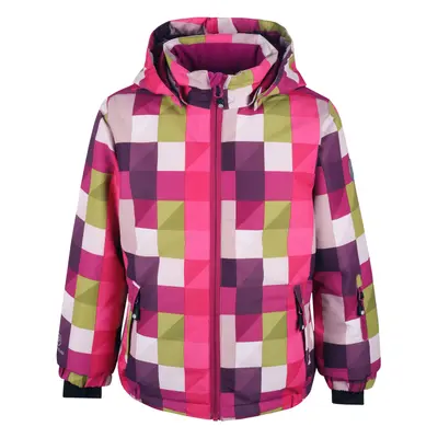 Lány sídzseki COLOR KIDS Ski jacket AOP, AF 10.000, festival fuchsia I