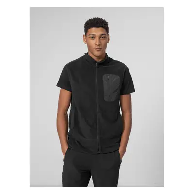 Férfi túramellény 4F VEST M017-20S-DEEP BLACK