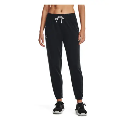 Női nadrágok UNDER ARMOUR Rival Terry Jogger-BLK