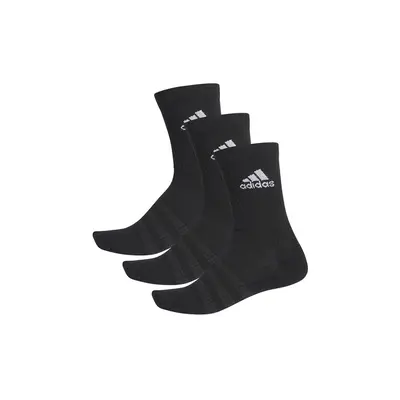 Zokni ADIDAS CUSH CRW 3PP BLACK BLACK WHITE