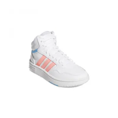 Lányok szabadidős cipők ADIDAS Hoops Mid 3.0 K cloud white acid red sky rush