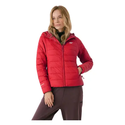 Női skialp kabát 4F WOMENS JACKETS PRIMALOFT H4Z21-KUDP009-62S-RED