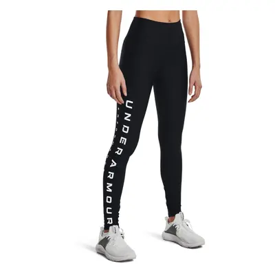 Női kompressziós leggings UNDER ARMOUR Armour Branded Legging-BLK