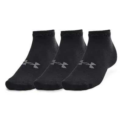 Ponožky UNDER ARMOUR UA Essential Low Cut 3 pack-BLK-1365745-001