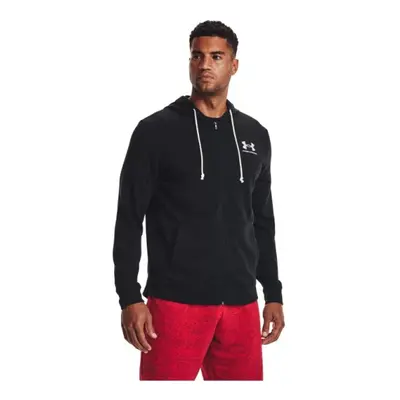 Férfi kapucnis pulóver UNDER ARMOUR UA Rival Terry LC FZ-BLK