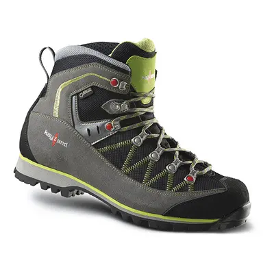 Férfi túracipő magas KAYLAND PLUME MICRO GTX GREY LIME