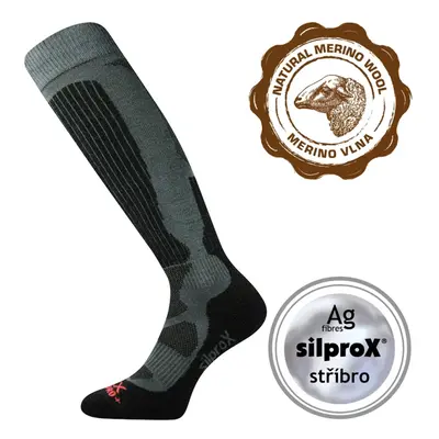 Turisztikai térdzokni VOXX Merino Etrex-kneesock-Dark grey