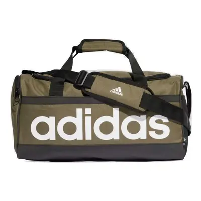 Pánska cestovná taška ADIDAS LINEAR DUFFEL M OLISTR BLACK WHITE