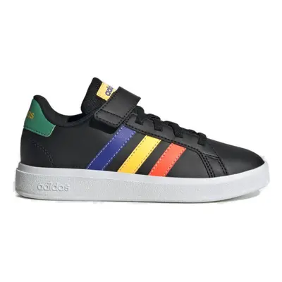 Fiú szabadidő cipő ADIDAS GRAND COURT 2.0 EL CBLACK LUCBLU COUGRN