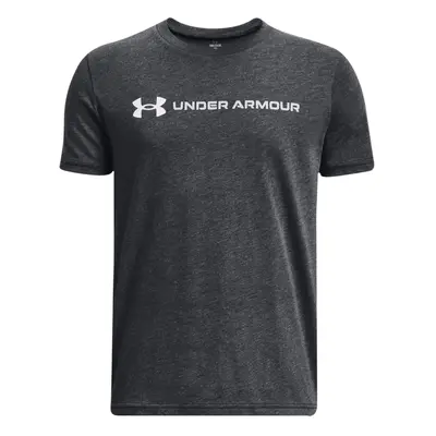 Fiú rövid ujjú póló UNDER ARMOUR UA B LOGO WORDMARK SS -BLK