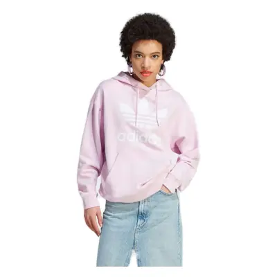 Női kapucnis pulóver ADIDAS ORIGINALS TRF HOODIE-IK6472-orchid fusion